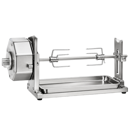 Portable Rotisserie Set for Grills, Smokers, and Ovens