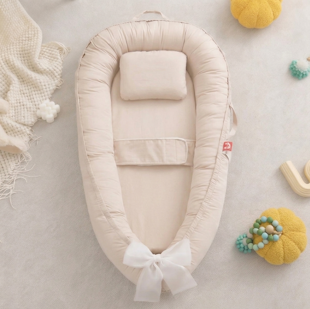 Baby Nest with Halo Wing Design