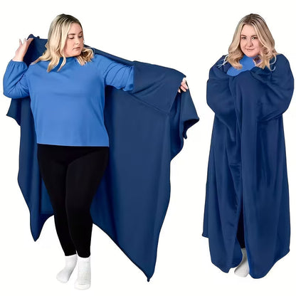 Cozy Wearable Blanket for Comfort and Warmth