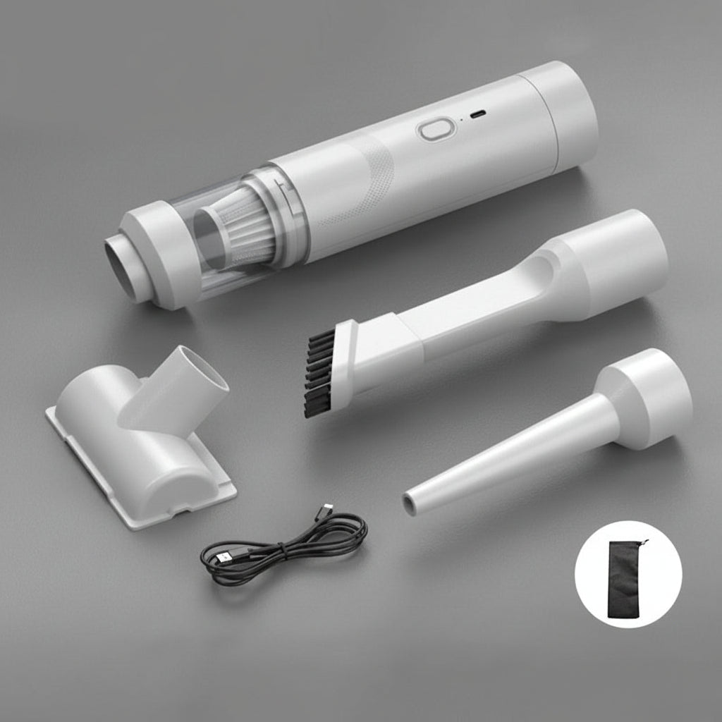 Portable Wireless Car Vacuum for Effortless Interior Care