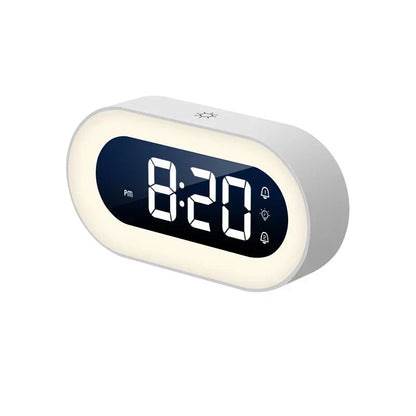 Versatile LED Alarm Clock with Soothing Night Light