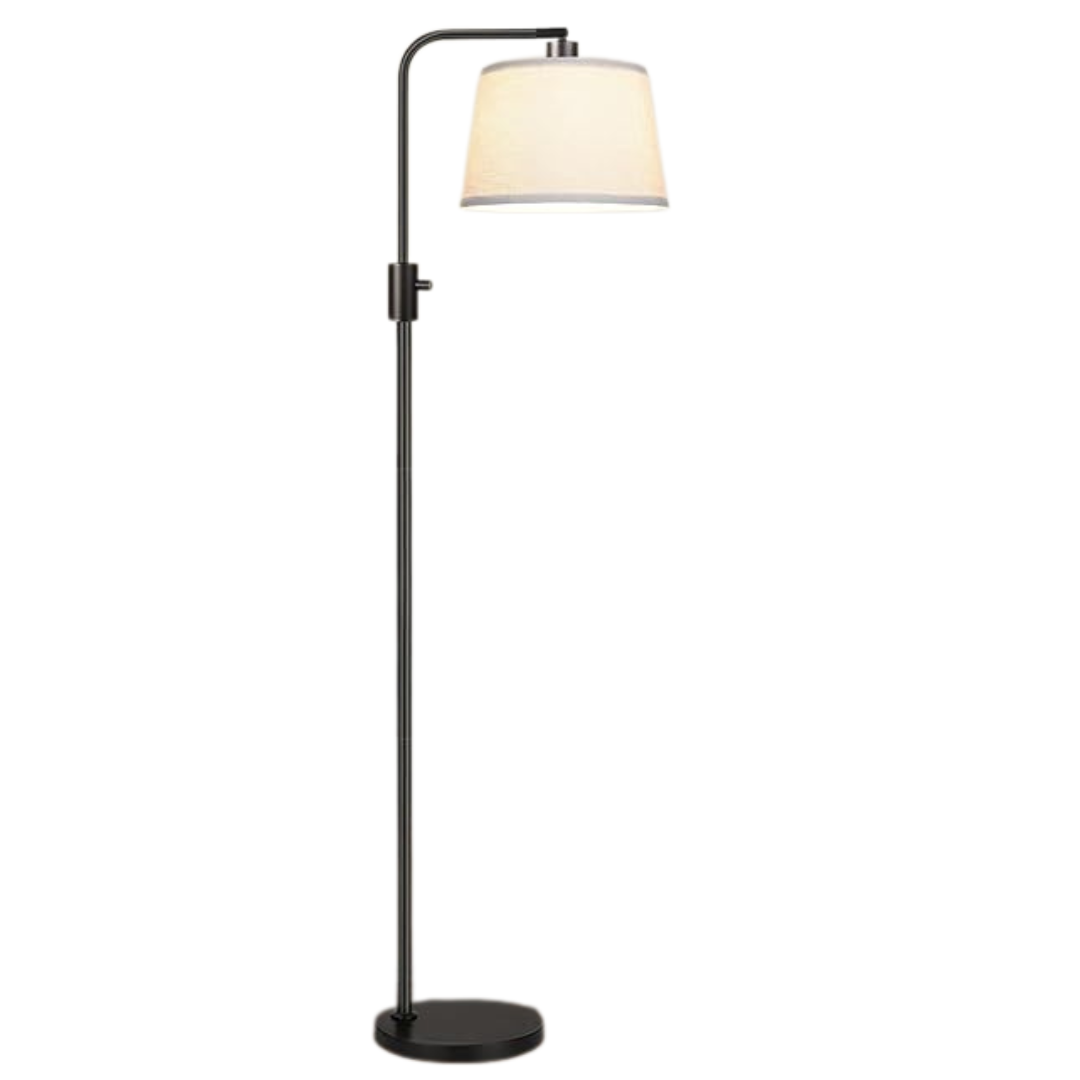 LED Floor Lamp with Adjustable Brightness and Various Shade Options