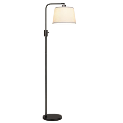 LED Floor Lamp with Adjustable Brightness and Various Shade Options