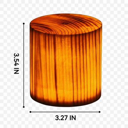 Minimalist Wooden Table Lamp with Touch Control
