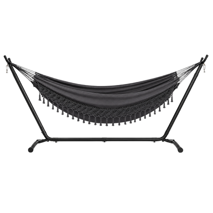 Hammock Set with Steel Frame – 450 lb Capacity and Carrying Bag