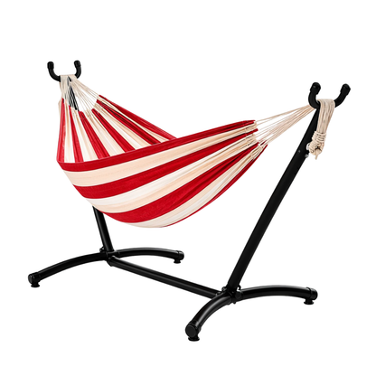 Steel Stand Double Hammock – 450 lb Capacity for Outdoor Use