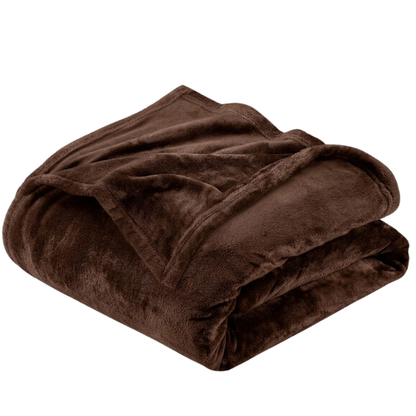 All-Season Breathable Blanket - Double-Sided Flannel Fleece