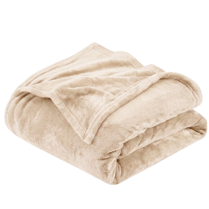 All-Season Breathable Blanket - Double-Sided Flannel Fleece