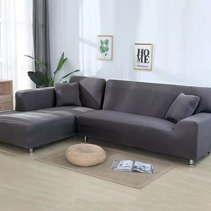 Luxurious Stretch Velvet Sofa Cover – Elegant Protection
