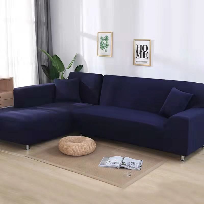 Luxurious Stretch Velvet Sofa Cover – Elegant Protection