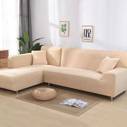 Luxurious Stretch Velvet Sofa Cover – Elegant Protection