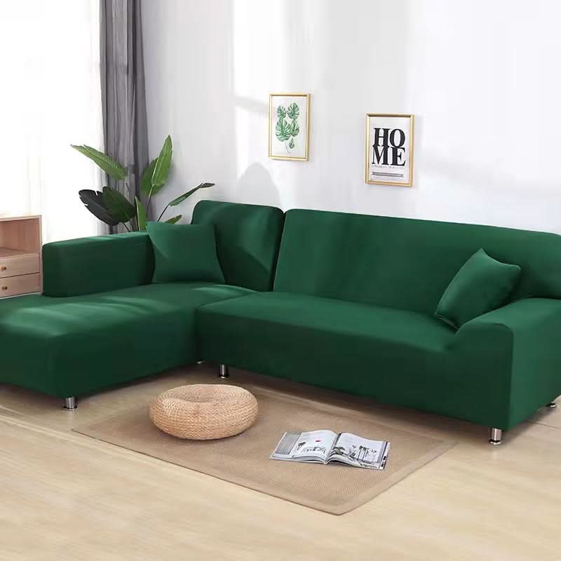 Luxurious Stretch Velvet Sofa Cover – Elegant Protection