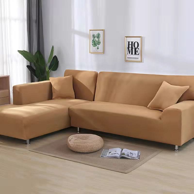 Luxurious Stretch Velvet Sofa Cover – Elegant Protection