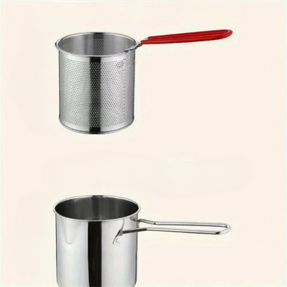 Versatile Frying Strainer Pot for Effortless Cooking