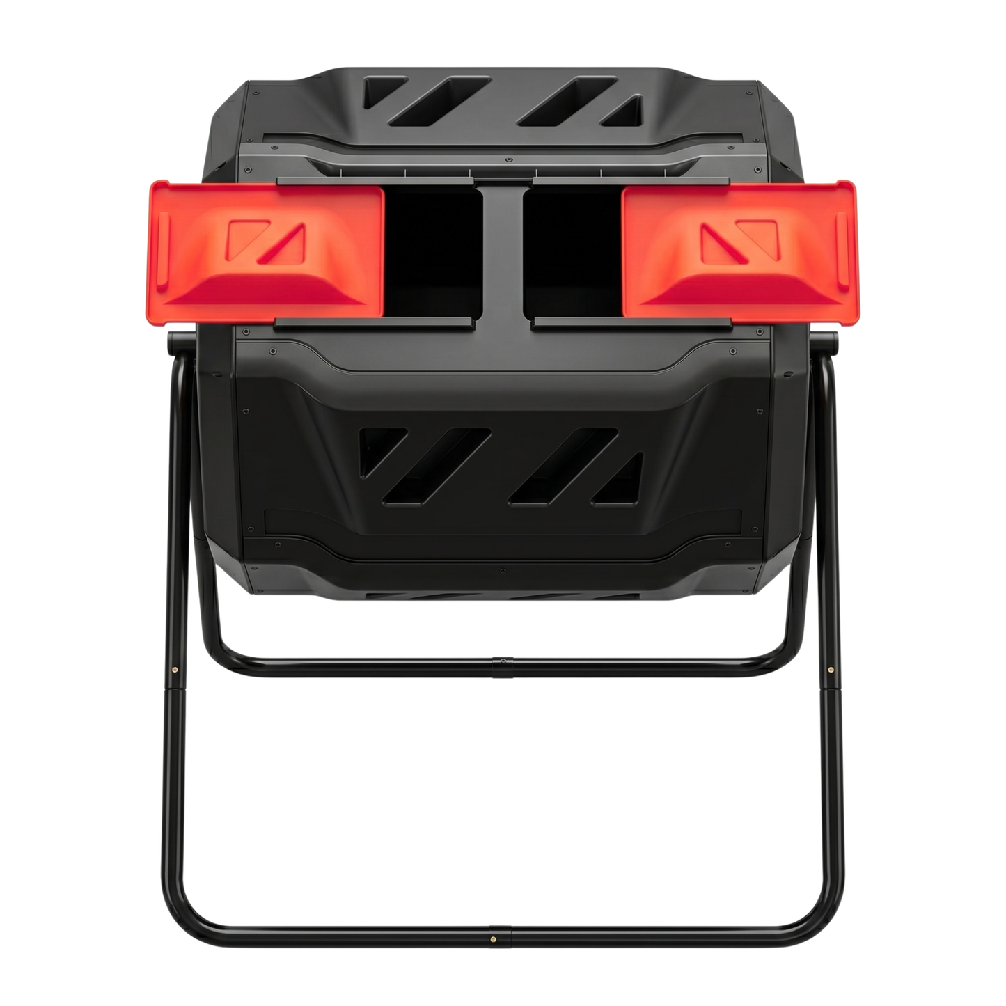 160L Octagonal Rotating Compost Tumbler with Dual Chambers