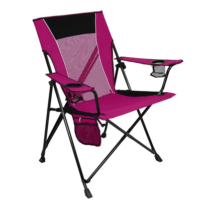 Folding Camping Chair with Dual Lock, Cup Holders, and Carry Bag