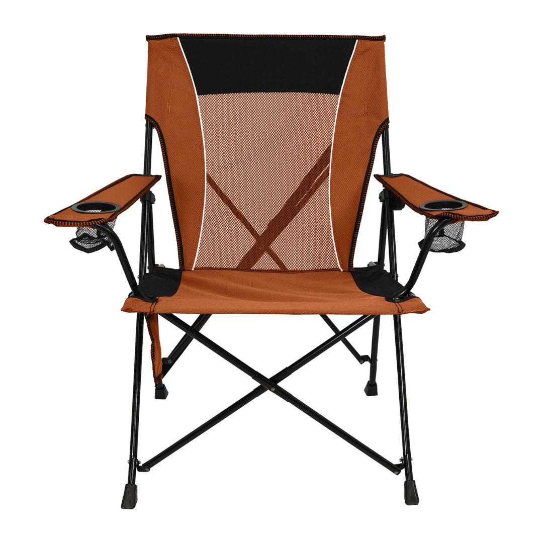 Folding Camping Chair with Dual Lock, Cup Holders, and Carry Bag