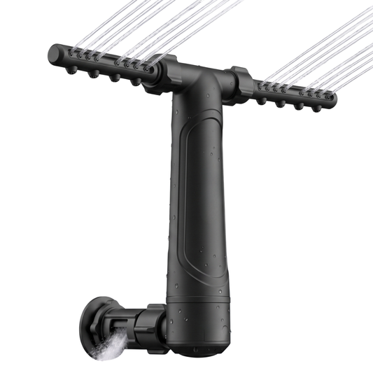 Adjustable 360° PVC Tubes Dual Spray Fountain for Pools