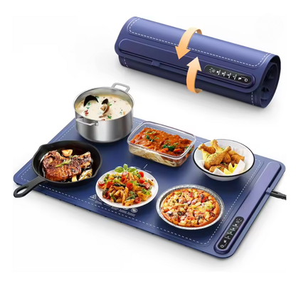 Food Warming Tray with Timer Control and 4 Temperature Settings