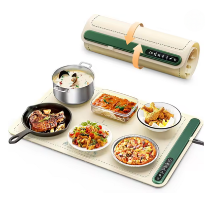 Food Warming Tray with Timer Control and 4 Temperature Settings