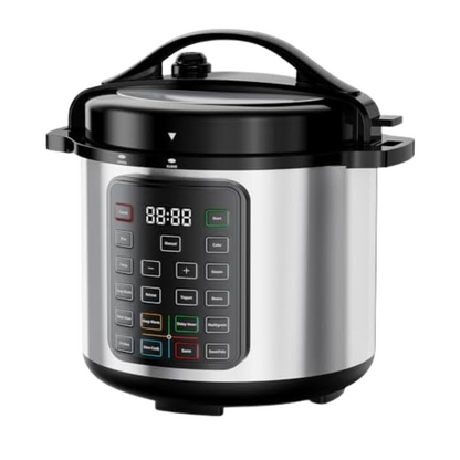 8QT Stainless Steel Electric Multi-Cooker for Families