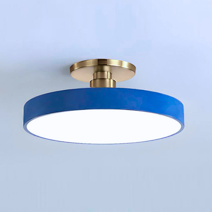 Chic Two-Color LED Ceiling Light with Convenient Remote Control