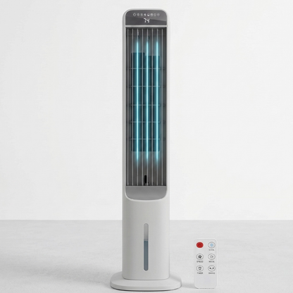 Tower Fan with 3 Speed Settings and 4 Cooling Modes