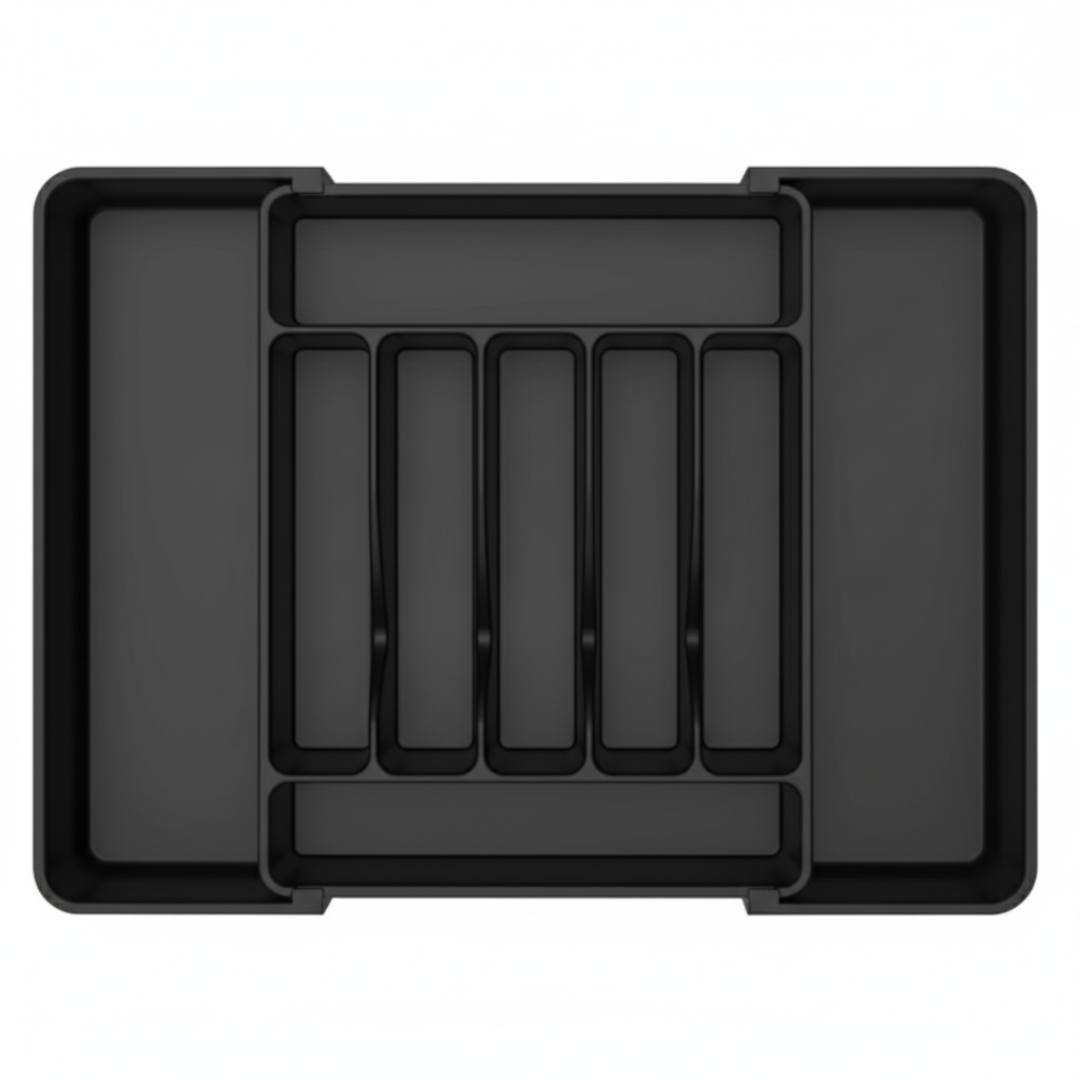 Silverware Organizer for Drawer – Expandable with 7 to 9 Sections