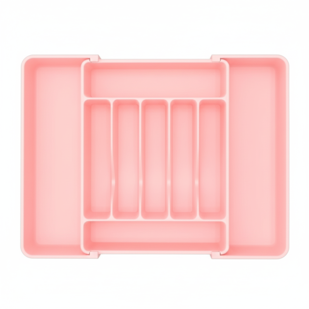 Silverware Organizer for Drawer – Expandable with 7 to 9 Sections