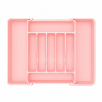 Silverware Organizer for Drawer – Expandable with 7 to 9 Sections