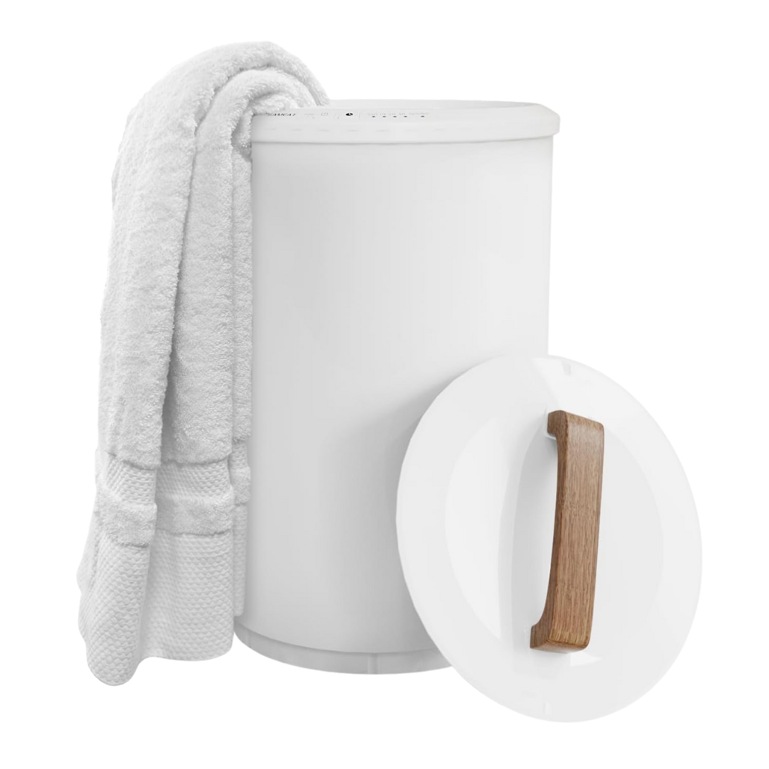Large Electric Towel Heating Bucket with Four Timer Options