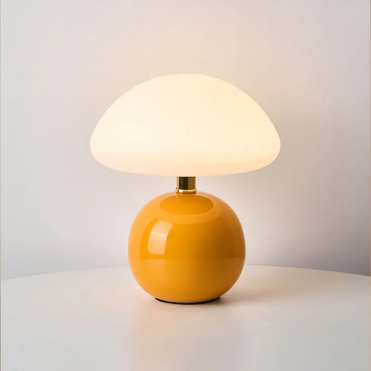 Charming Mushroom-Shaped Bedside Lamp with Adjustable Lighting