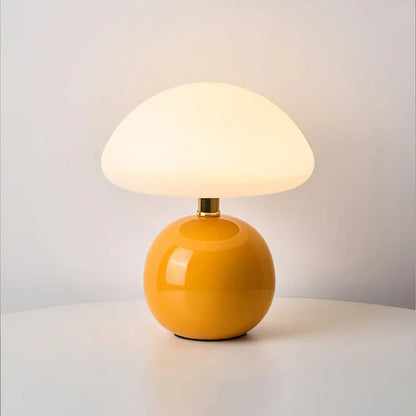 Charming Mushroom-Shaped Bedside Lamp with Adjustable Lighting