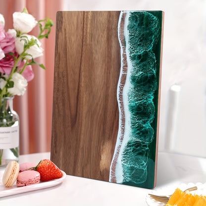 Coastal Charm Serving Board - Artisan Crafted Design