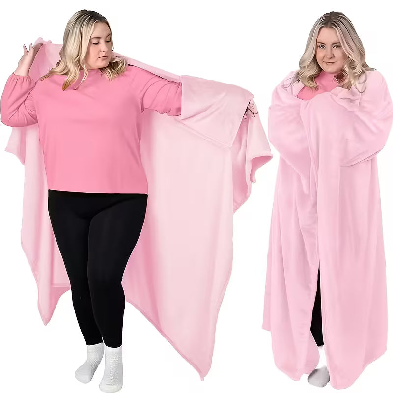 Cozy Wearable Blanket for Comfort and Warmth