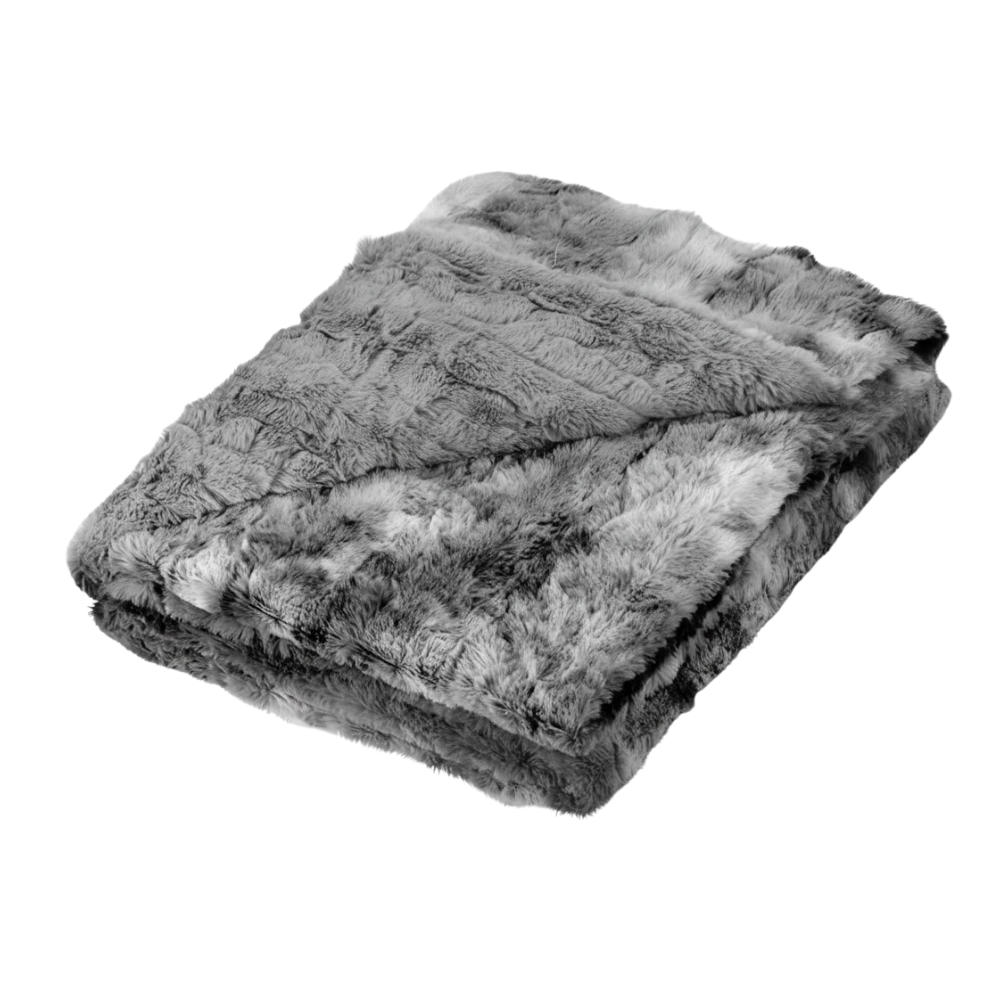 Cozy Minky Plush Blanket for Couch and Bed - Faux Fur Throw