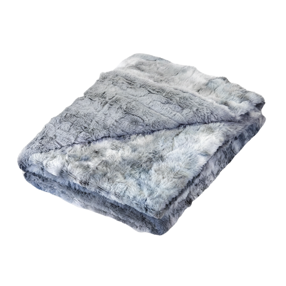 Cozy Minky Plush Blanket for Couch and Bed - Faux Fur Throw