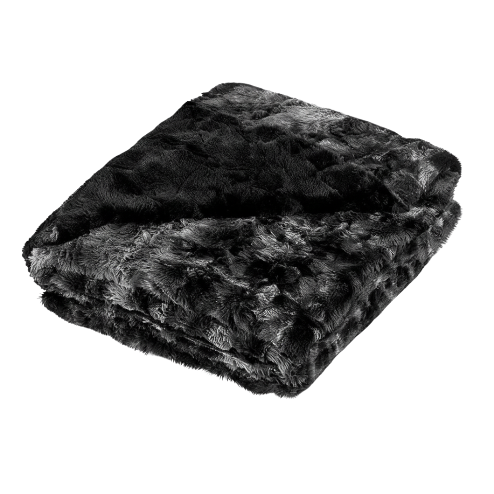 Cozy Minky Plush Blanket for Couch and Bed - Faux Fur Throw