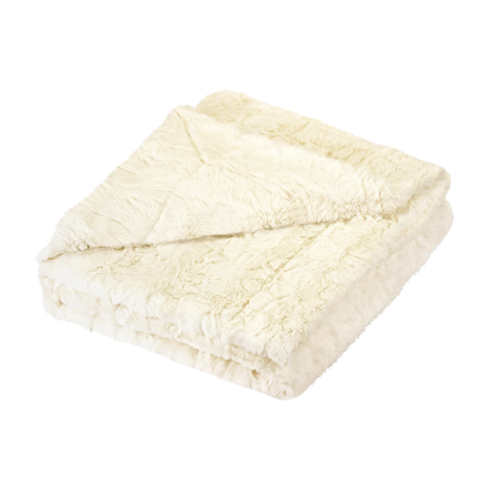 Cozy Minky Plush Blanket for Couch and Bed - Faux Fur Throw