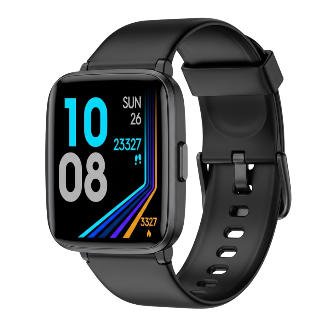 Smartwatch with 1.3-Inch Screen, Heart Rate Monitoring, Notifications