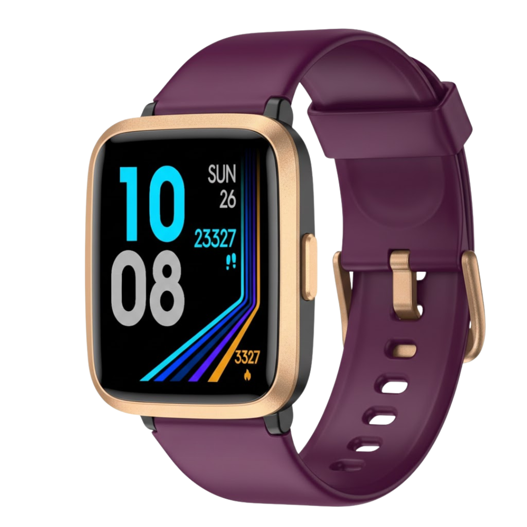 Smartwatch with 1.3-Inch Screen, Heart Rate Monitoring, Notifications