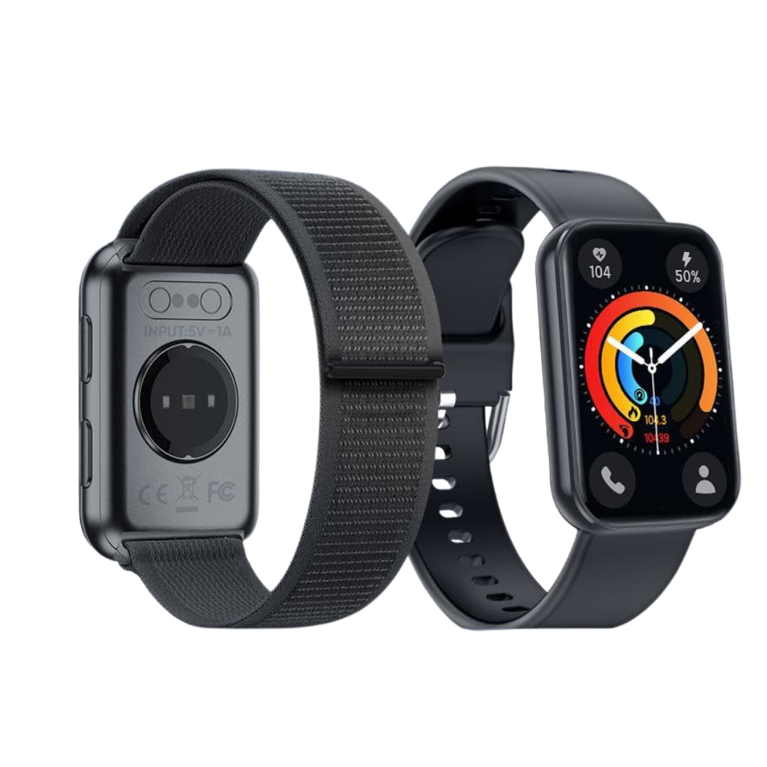 Heart Rate Monitoring Fitness Watch with Blood Oxygen and Sleep Tracking
