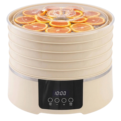 Food Dehydrator with Five Trays, Timer, and Adjustable Temperature