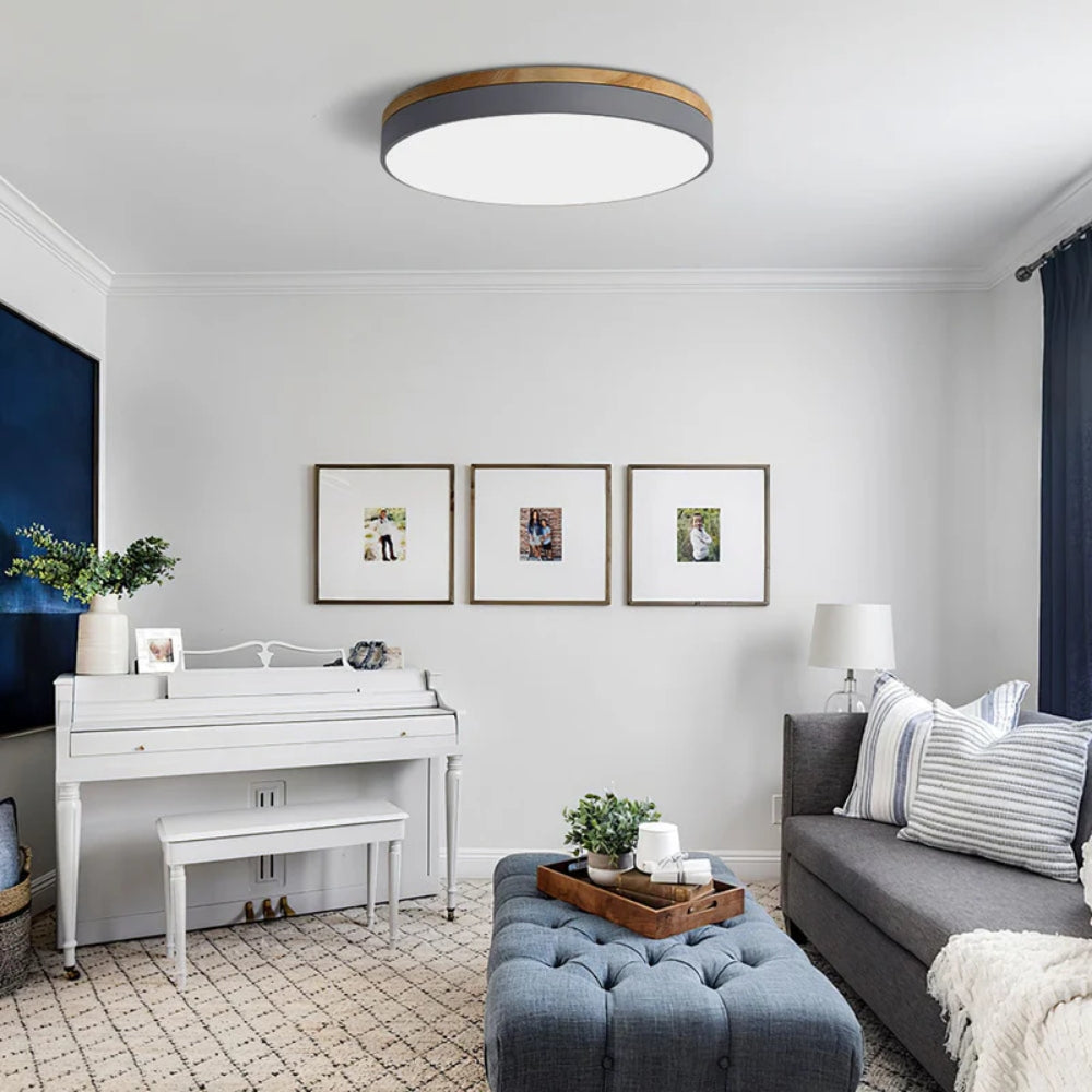 Sleek Round LED Ceiling Light for Effortless Elegance