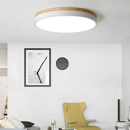 Sleek Round LED Ceiling Light for Effortless Elegance