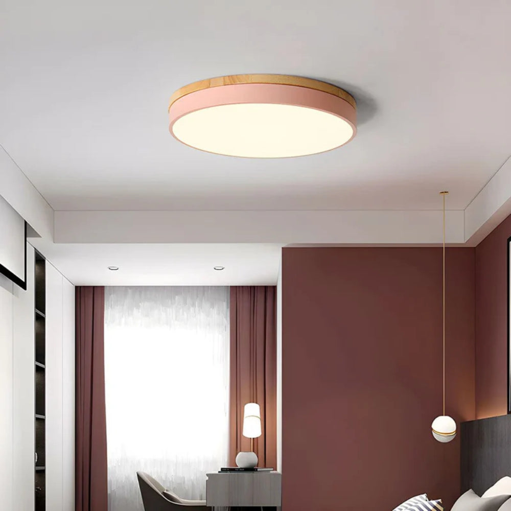 Sleek Round LED Ceiling Light for Effortless Elegance