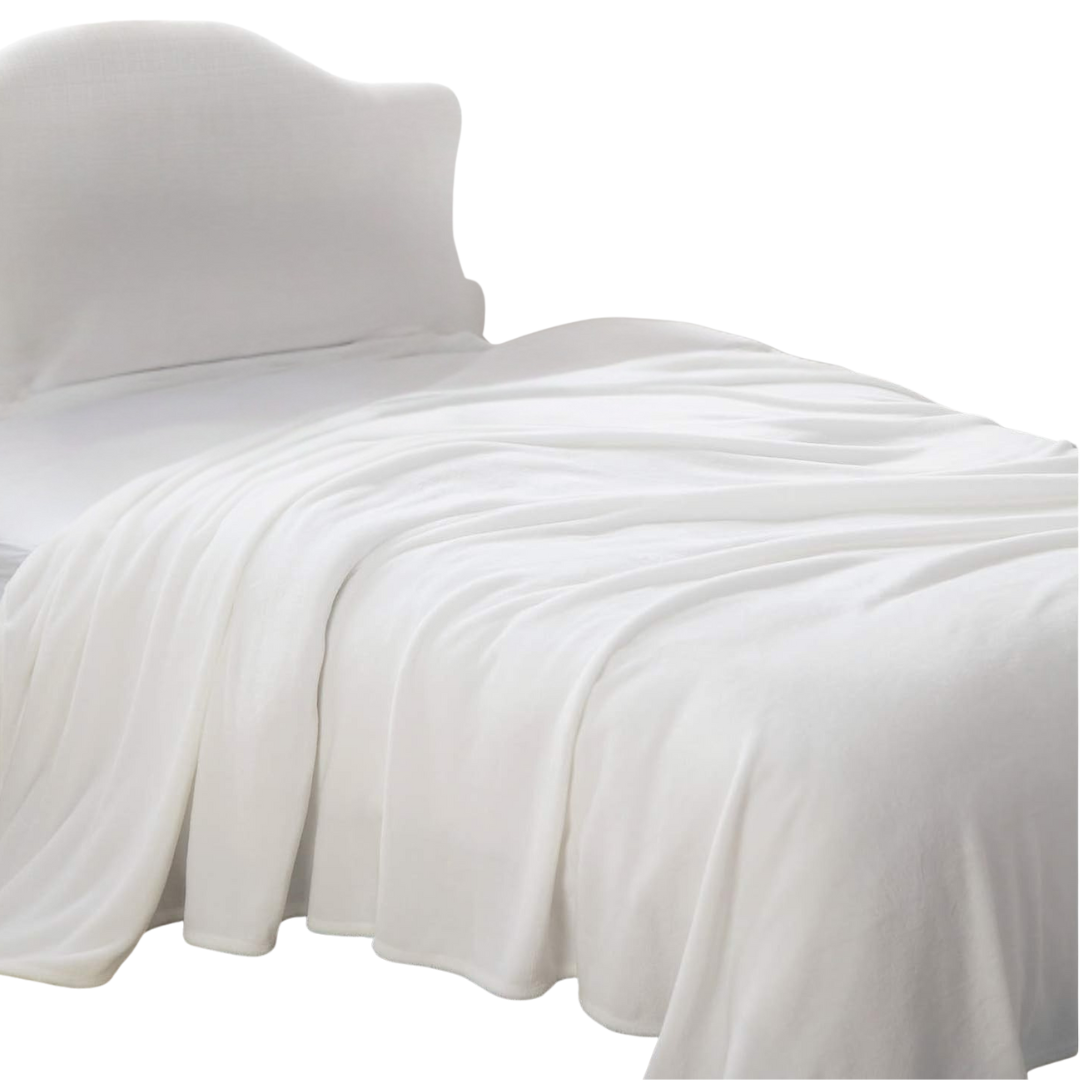 Lightweight Flannel Fleece Throw Blanket – Quick-Dry Warmth
