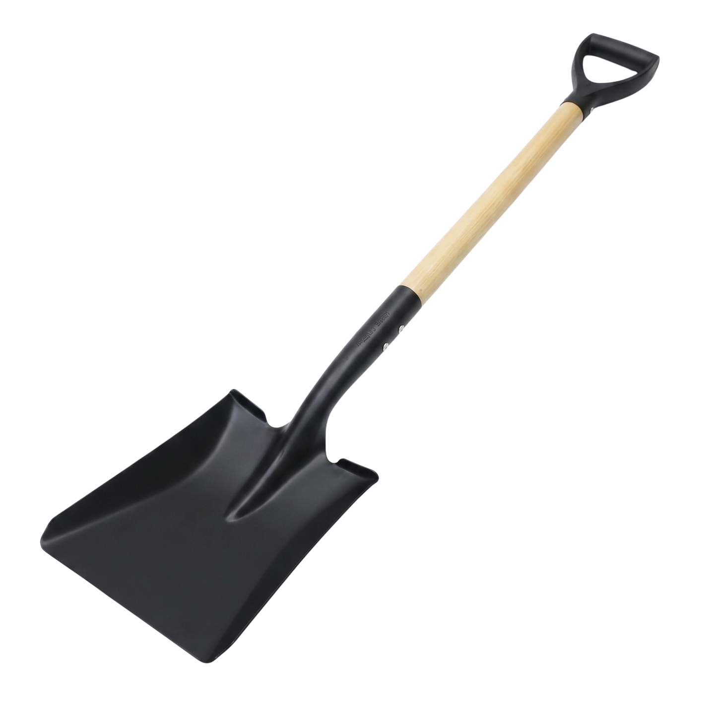Garden Shovel with Steel Blade and Ergonomic D-Grip Handle