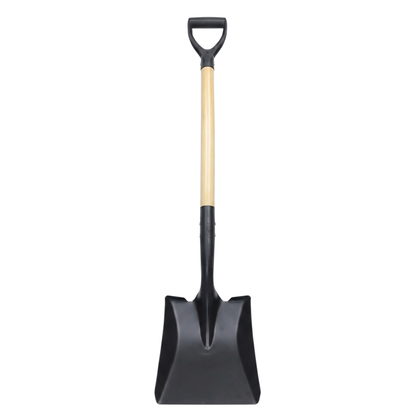 Garden Shovel with Steel Blade and Ergonomic D-Grip Handle