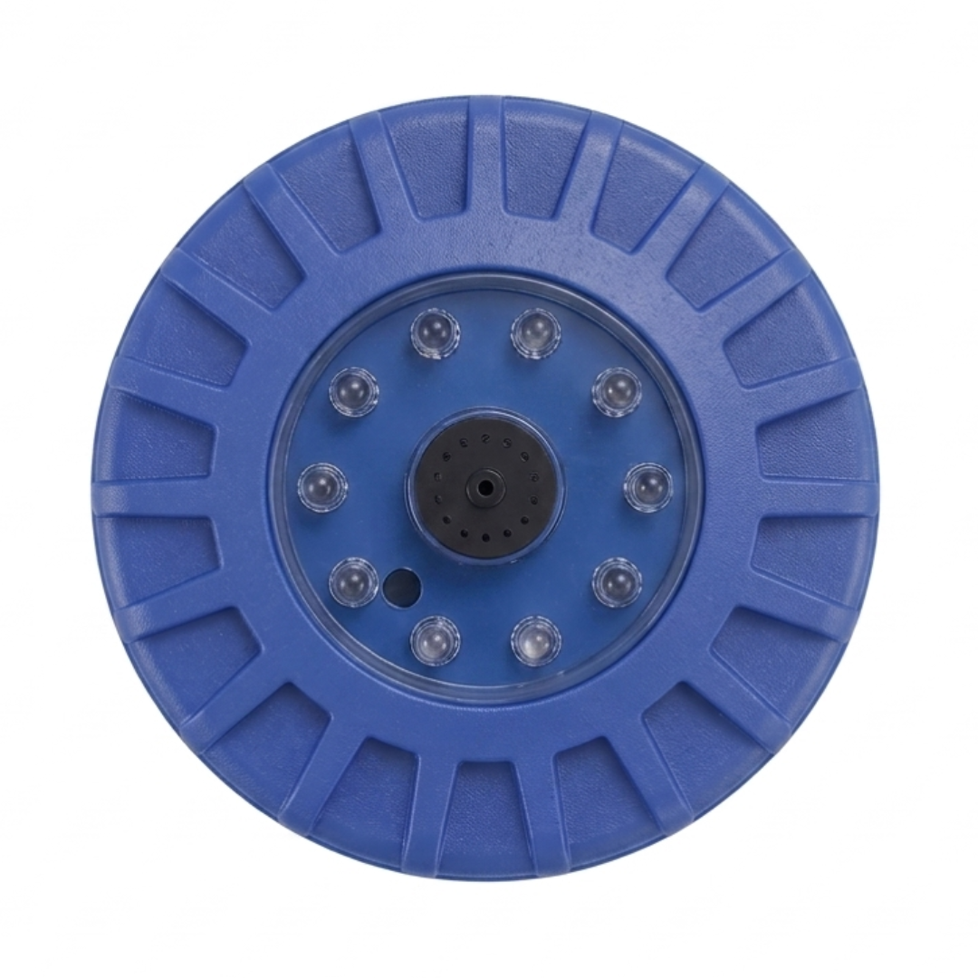 Rechargeable Water Pump for Floating Pool Fountain with LED Lighting